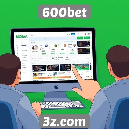 A experiência do usuário no site 600bet